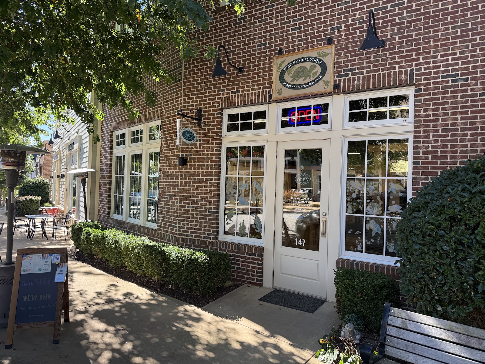 Turtle Nail Boutique nail work in Clemson, South Carolina